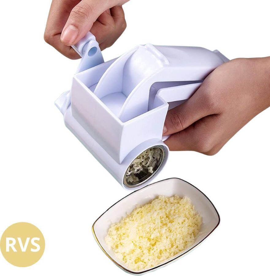 AvenaSmooth Ultieme Kaasmolen & Handrasp Multifunctionele Kaasrasp Kruidenmolen Notenrasper Groenterasper Perfect voor Kaasfondue & Keukengerei