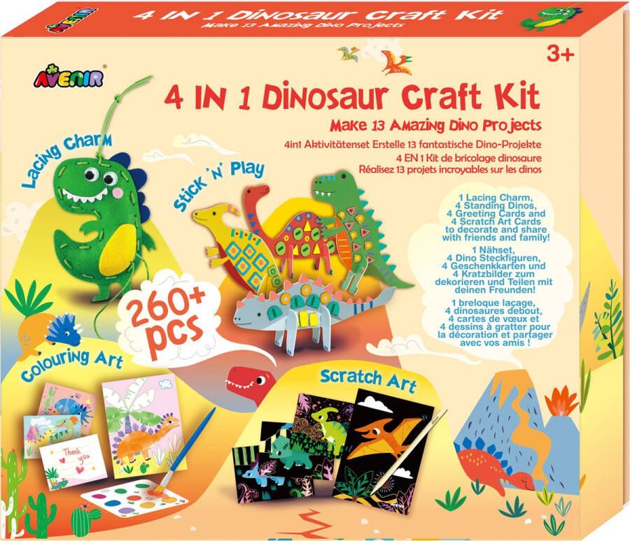 Avenir Activity Kit Dinosaurus Set