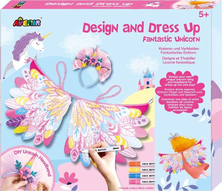 Avenir Ontwerp en Dress Up Eenhoorn