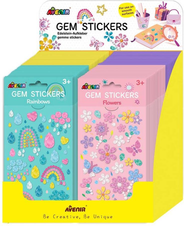 Avenir Gem Stickers