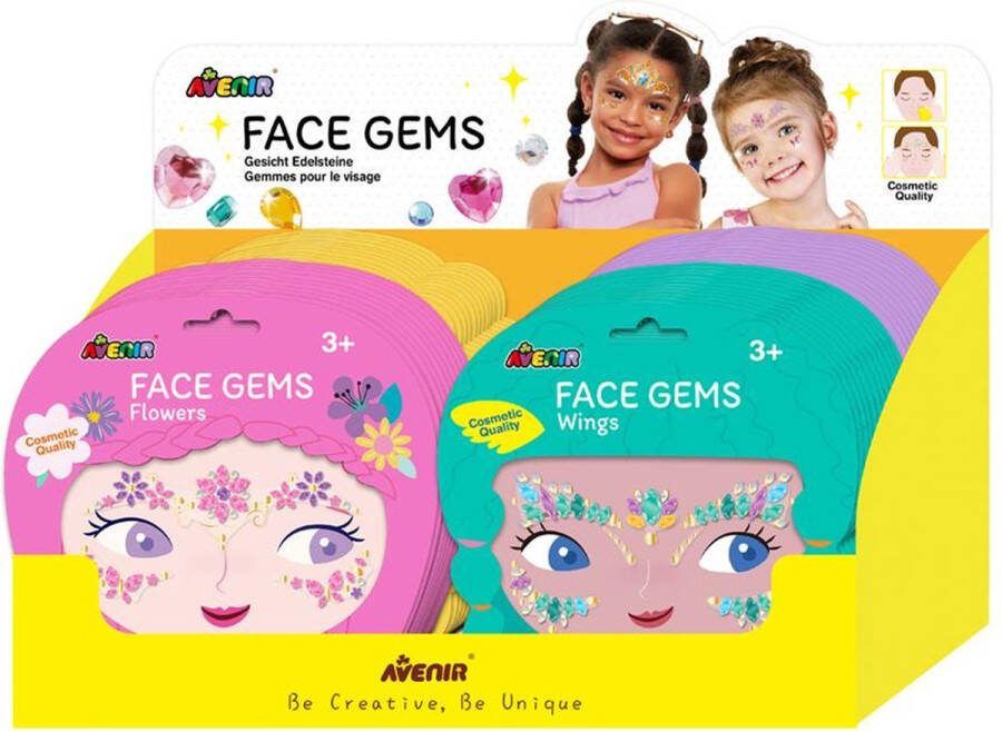 Avenir Schminken Gem Stickers