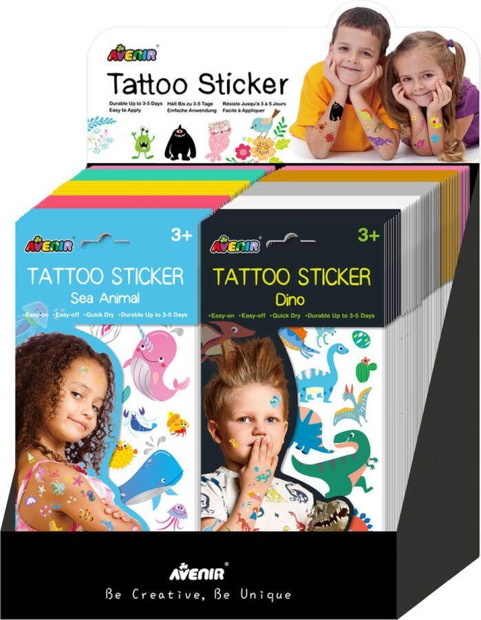 Avenir Tattoo Stickers
