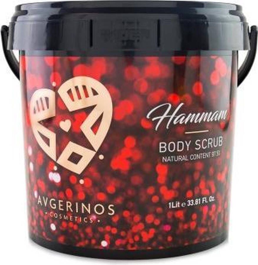 AVGERINOS BODY SCRUB HAMAM 1 LITER BODYSCRUB SCRUB