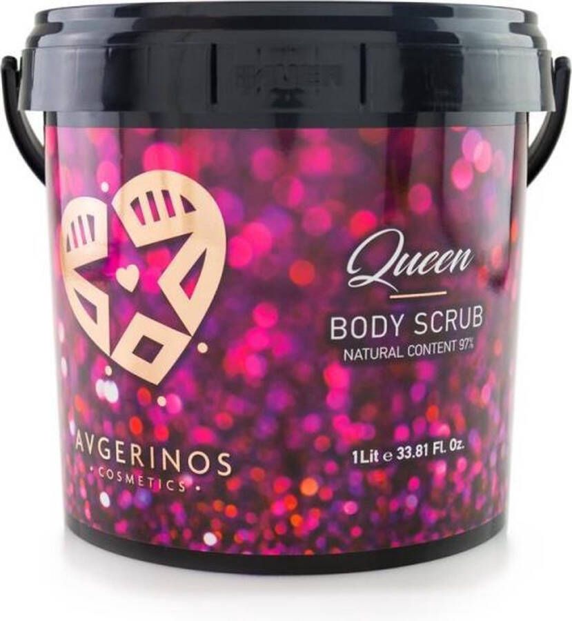 AVGERINOS BODY SCRUB QUEEN 1 LITER BODYSCRUB SCRUB