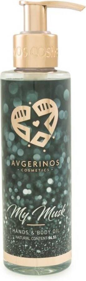 AVGERINOS MY MUSK 150ML BODY OLIE MASSAGEOLIE HUIDOLIE HAAROLIE