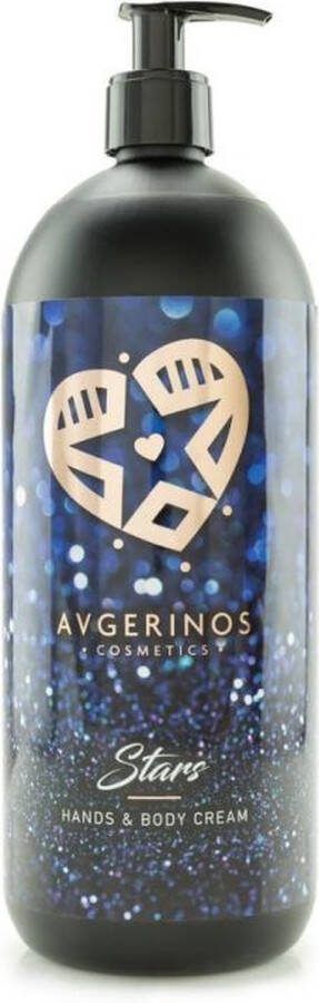 AVGERINOS STARS 1 LITER PROFESSIONELE BODY OLIE MASSAGEOLIE HUIDOLIE HAAROLIE
