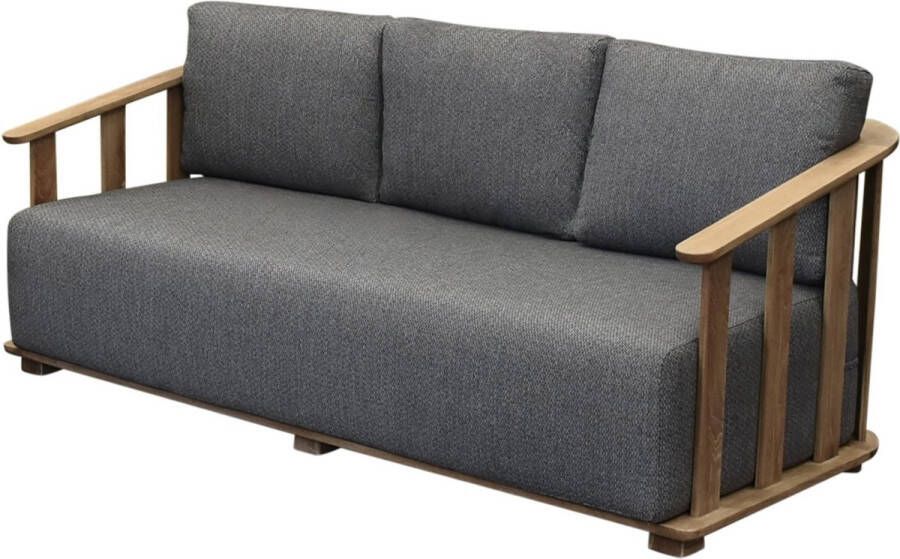 AVH-Collectie Milano 3-zits loungebank teakhout