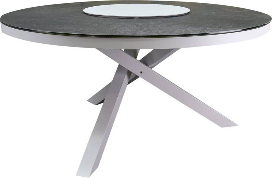 AVH-Collectie New Valley dining tuintafel 150xH74 cm rond wit