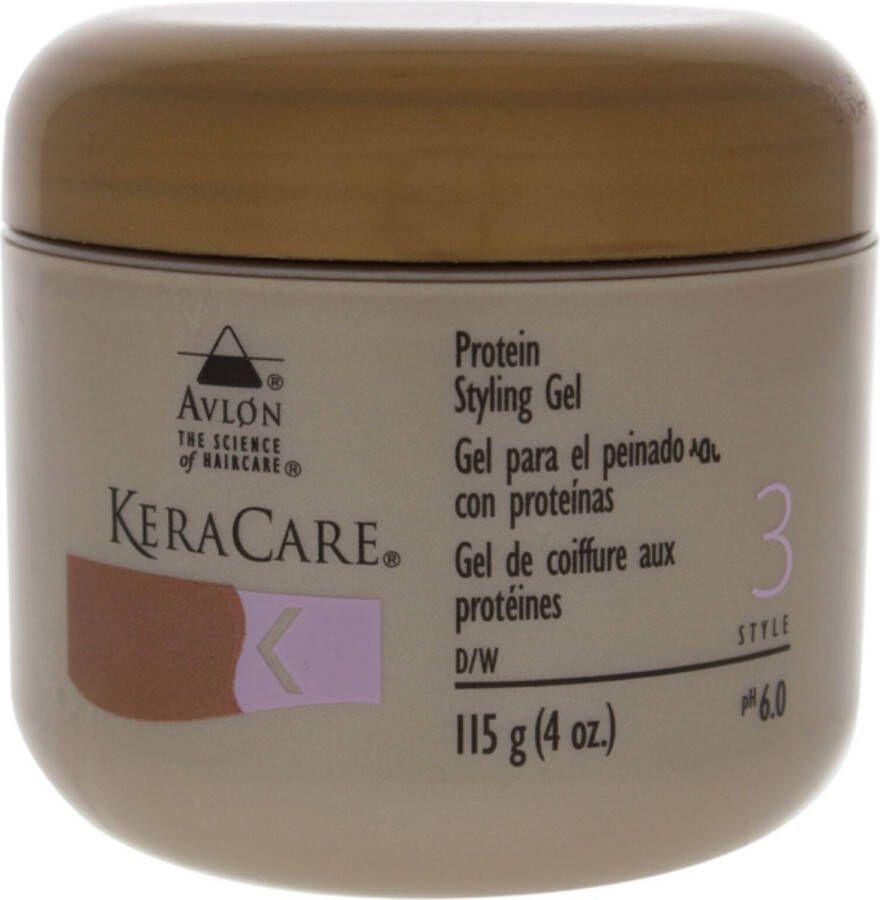 Avlon KeraCare Protein Styling Gel Style 3