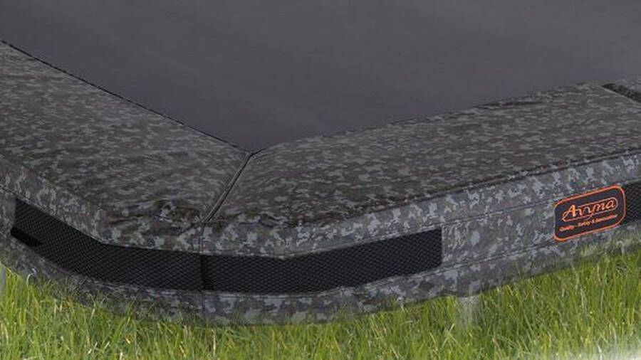 Avyna PRO-LINE 380x255 cm InGround trampolinerand set 238 (Kleur rand: camouflage)