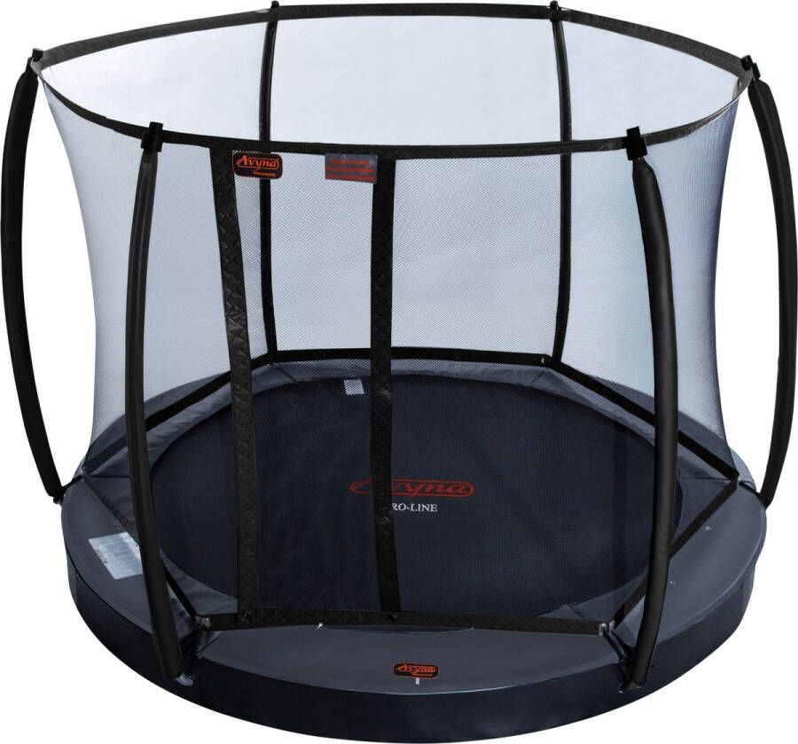 Avyna PRO-LINE FlatLevel 245 cm Royal Class Net Combi trampoline 08 (Kleur rand: grijs)