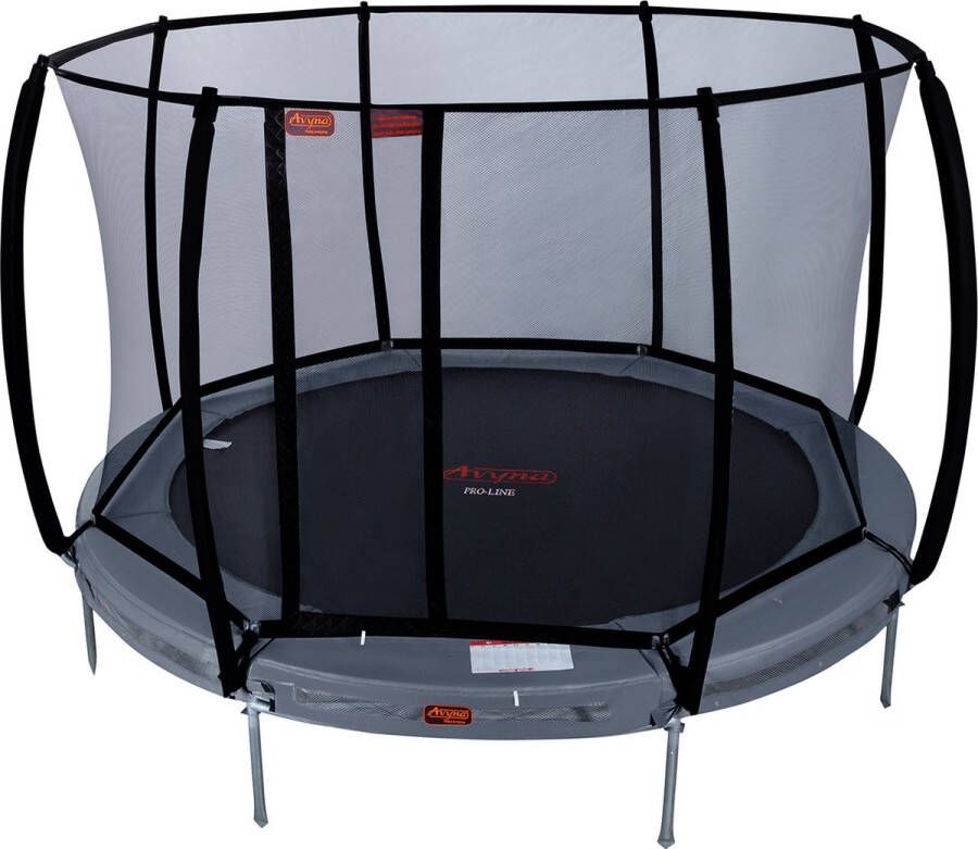 Avyna PRO-LINE 365 cm met Royal Class net InGround trampoline set 12 (Kleur rand: grijs)