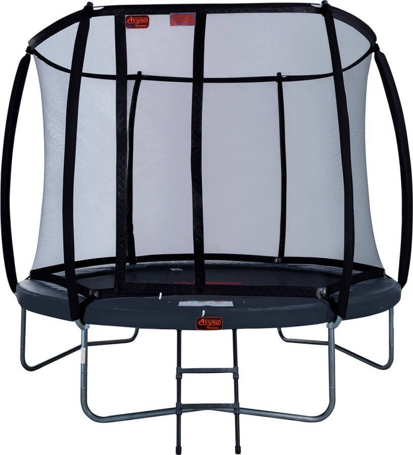 Avyna Pro-Line trampoline 10 Ø305cm met Royal Class veiligheidsnet & gratis trapje – Grijs