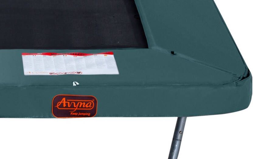 Avyna Pro-Line trampoline rand 300x225 cm (23) Groen OUD MODEL Top Safe