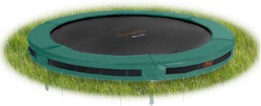 Avyna Trampoline Beschermrand Heavy Duty Universeel Inground ø 380 cm (12ft) Groen