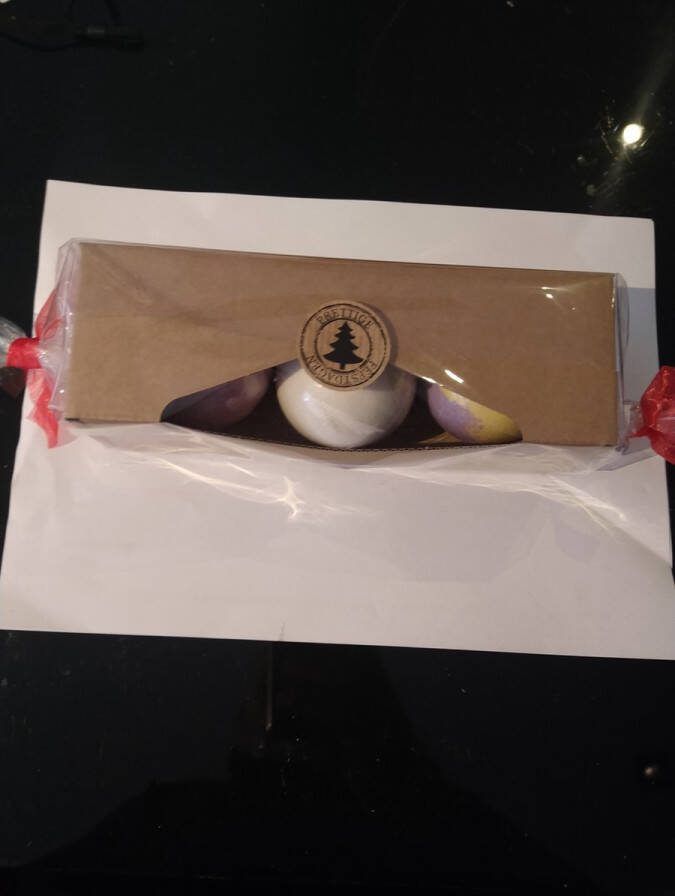 AW Gifts Geschenkenset van 3 Badbommen Bruisballen 3 x 125 g XL