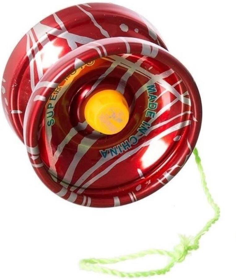 AWR Cool Yoyo Jojo Fastspin Metale Jojo Glow In The Dark Effect Rood