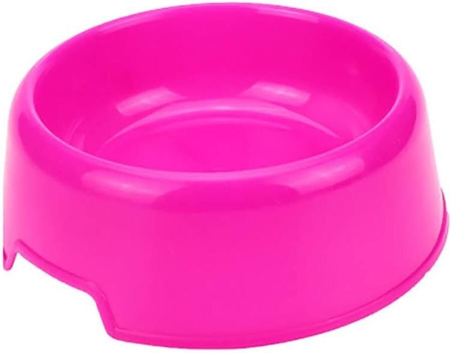 AWR Vrolijke Voerbak Eetkom Hondenkom Kattenvoerbak Honden & Katten Voor Huisdieren Roze 21 CM