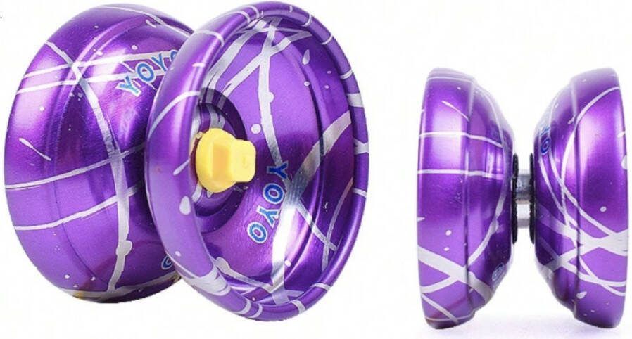 AWR Cool Yoyo Jojo Fastspin Metale Jojo Glow In The Dark Effect Paars