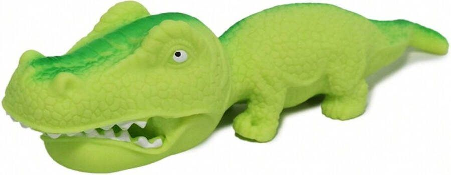 AWR Hoogwaardige Dino Knijpbaar Rekbaar Kneedbaar Dinosaurus Speelgoed Stressbal Groen
