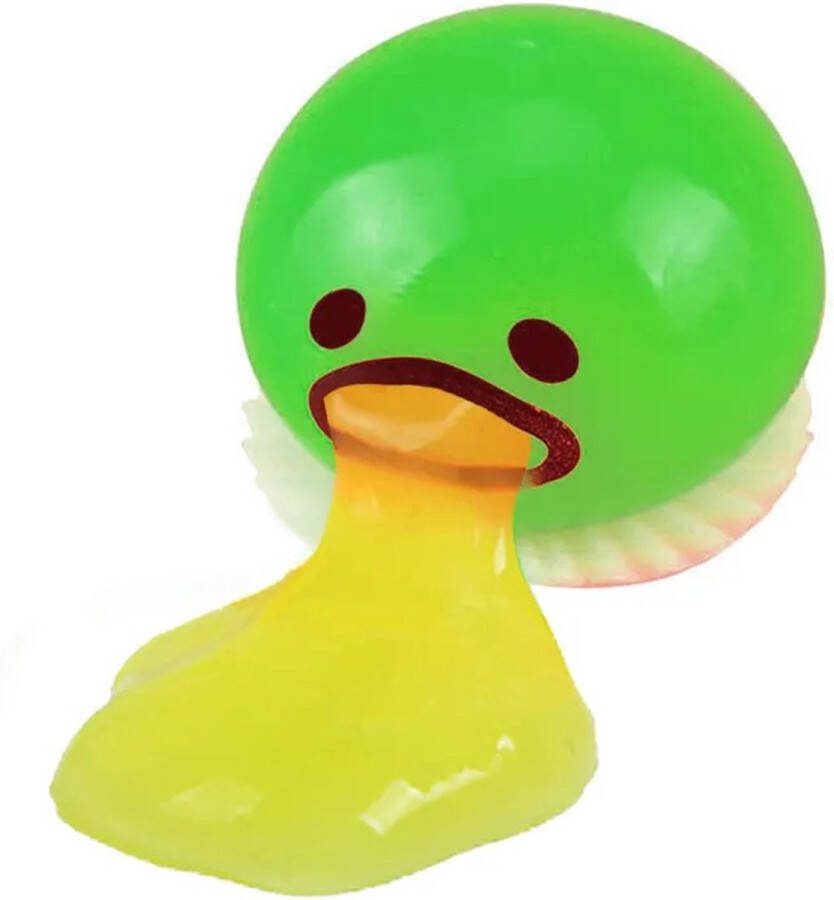 AWR Kwalitatieve Puking Ball Puke Slime Squishy Fidget Stressbal Anti-Stres Fidget Groen