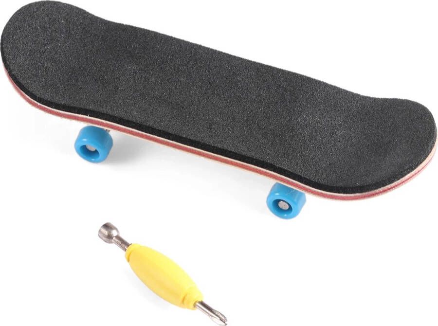 AWR Kwalitatieve Vinger Skateboard Mini Skateboard Fingerboard | Mini Board | Vingerspeelgoed | Incl. Reserve Onderdelen 2 Stuks