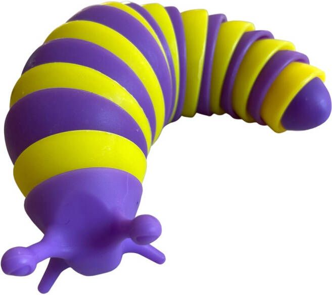 AWR Premium Magic Caterpillar Rups Slak | Ani-Stress Fidget Toy | Bekend Van TikTok Paars