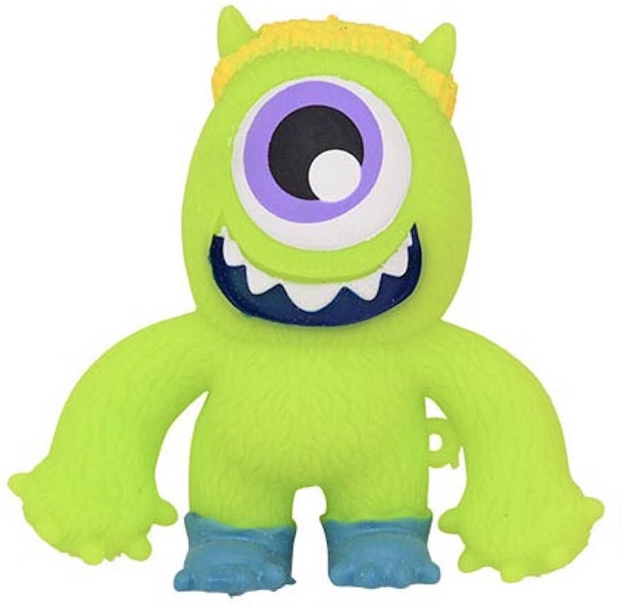 AWR Speelvriendelijke Monster Squishy Knijpbal Stressbal One Eye Monster Fidget Groen