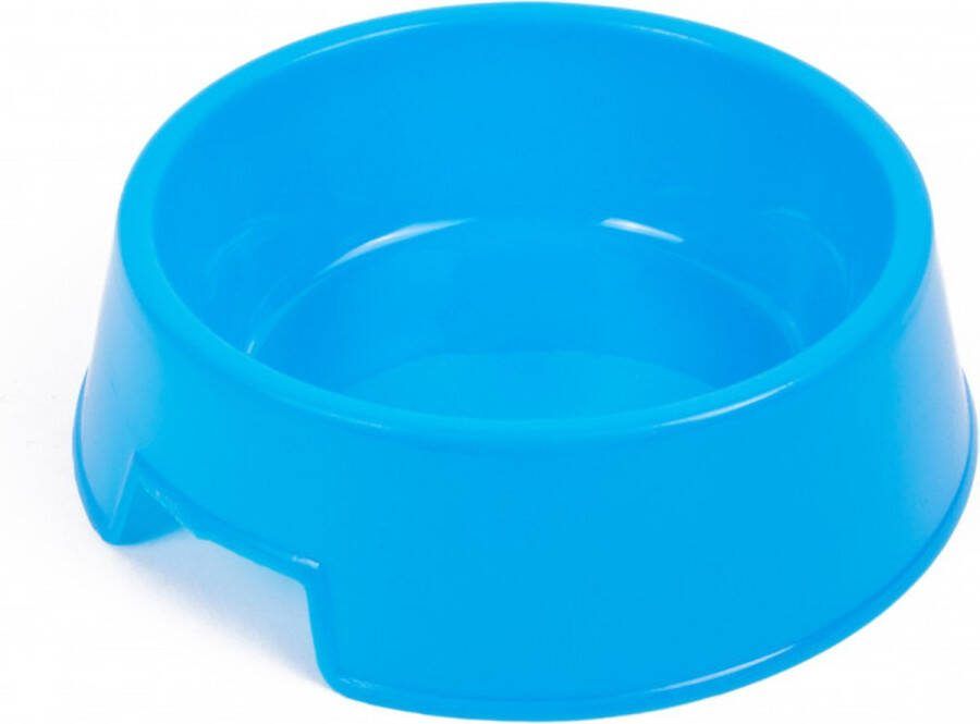 AWR Vrolijke Voerbak Eetkom Hondenkom Kattenvoerbak Honden & Katten Voor Huisdieren Blauw 21 CM