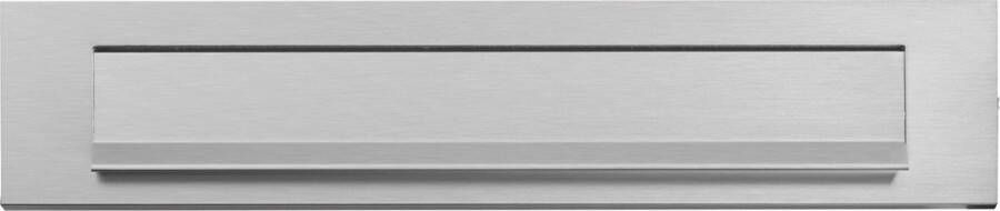 Axa Brievenbus Briefplaat: Aluminium geslepen (325 x 67 mm)