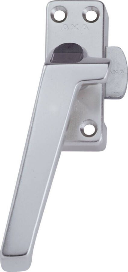 Axa Raamsluiting (model 3308) Aluminium: Afsluitbaar met drukknop links naar buiten draaiend