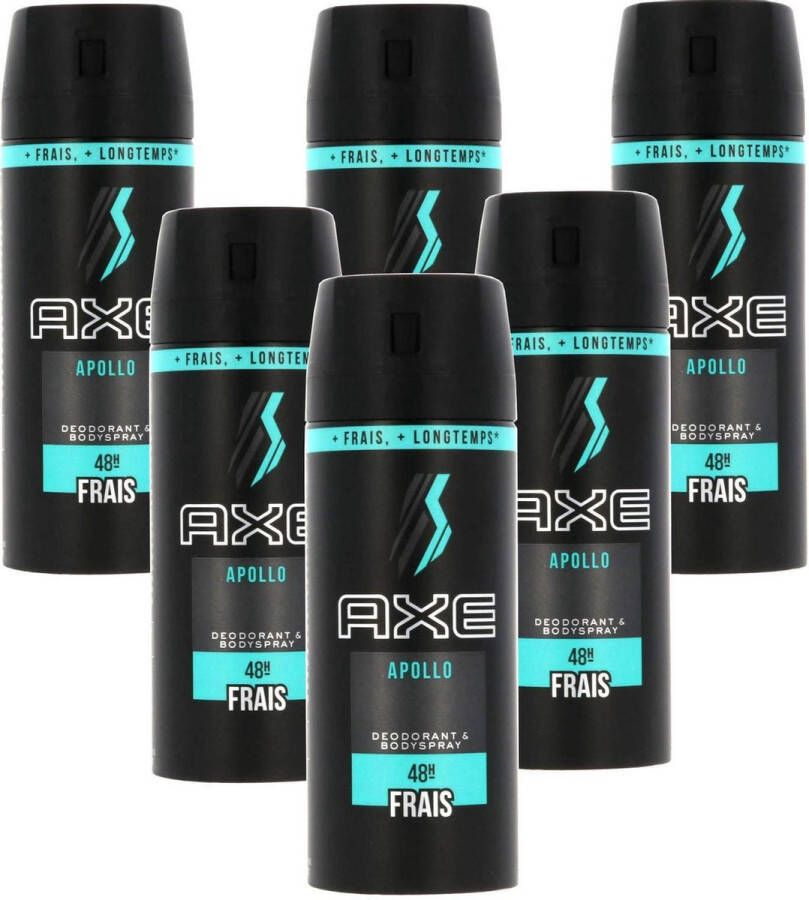 Axe 6x Apollo Deodorant 150ml