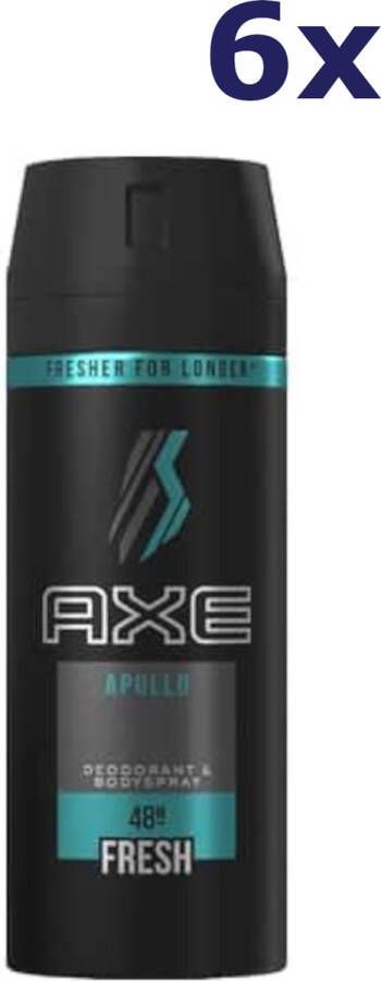 Axe 6x Deospray Apollo 150 ml