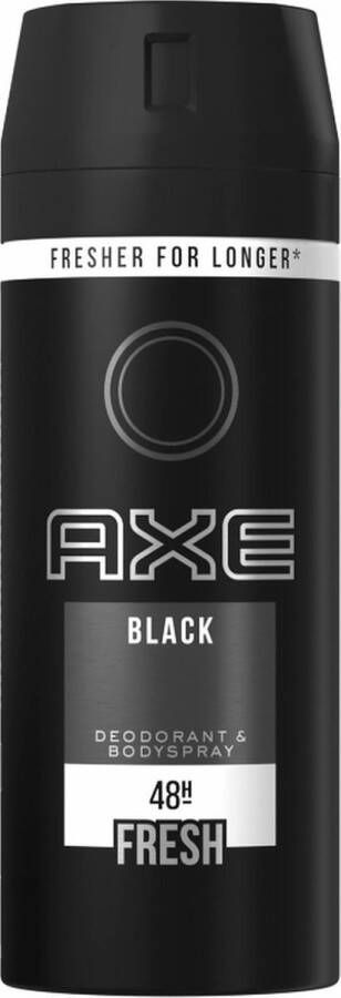 Axe 6x Deospray Black 150 ml