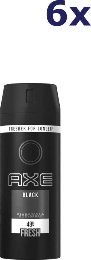 Axe 6x Deospray – Black 150 ml