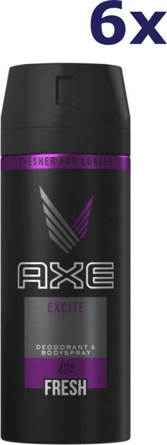 Axe 6x Deospray Excite 150 ml