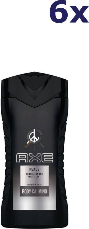 Axe 6x Douchegel – Peace 250 ml