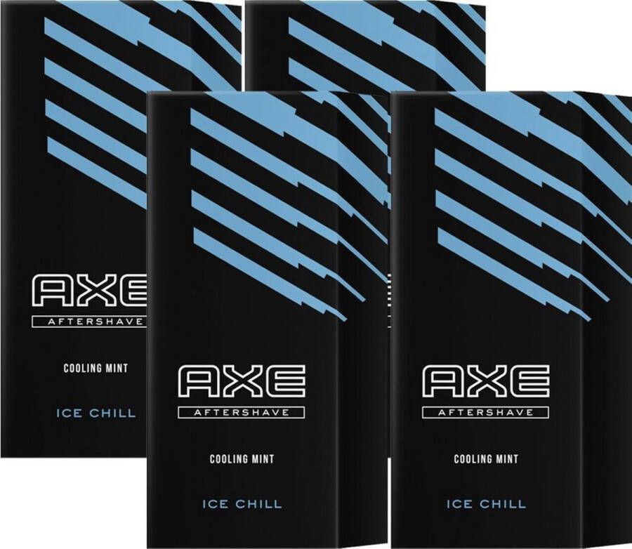 Axe Aftershave Men – Ice Chill 100 ml 4 stuks