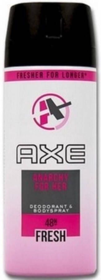 Axe Anarchy For Her deodorant spray 6 x 150 ml
