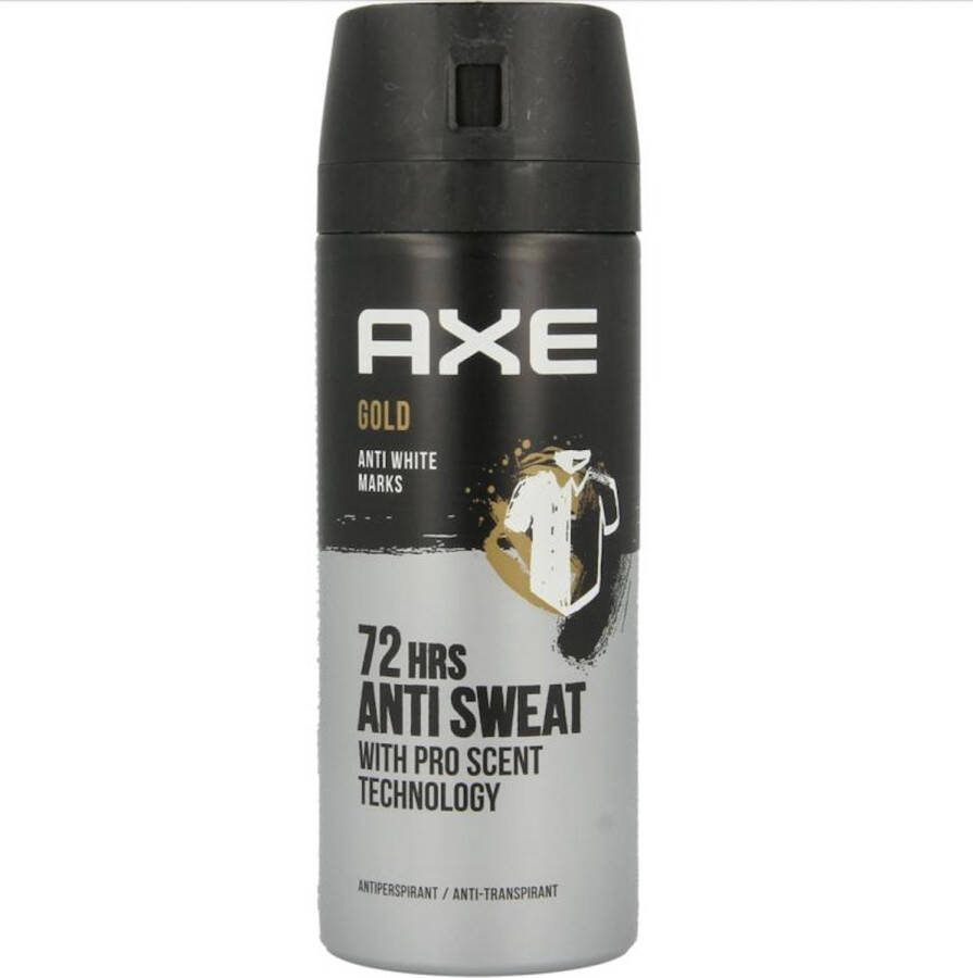 Axe Anti-transpirant Spray Gold 150 ml