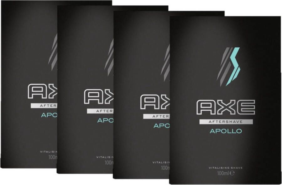 Axe Apollo Aftershave 4 x 100 ml