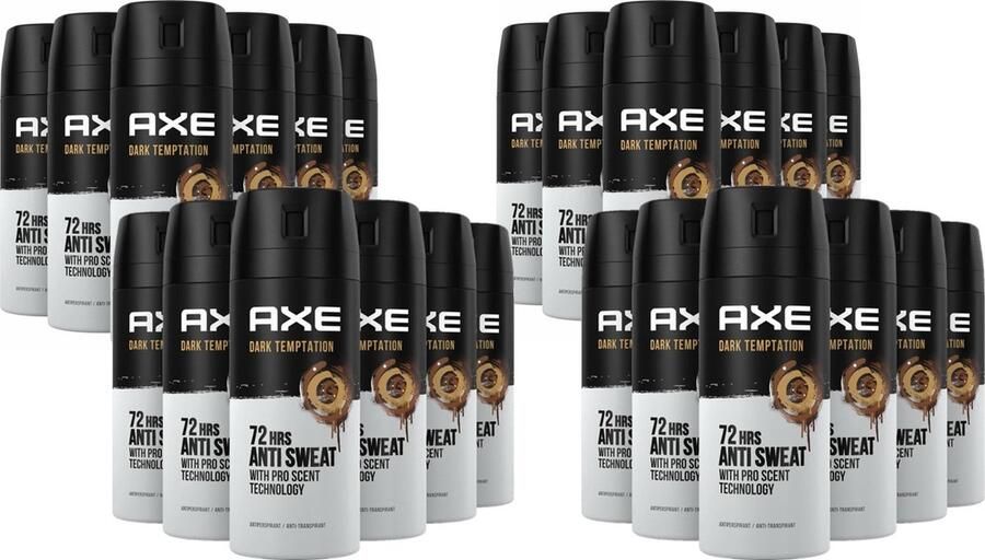 Axe Deo Spray Dark Temptation Dry 24 x 150 ml