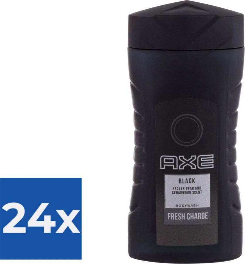Axe Black douchegel voor heren mini-maat 50 ml 59 g Voordeelverpakking 24 stuks