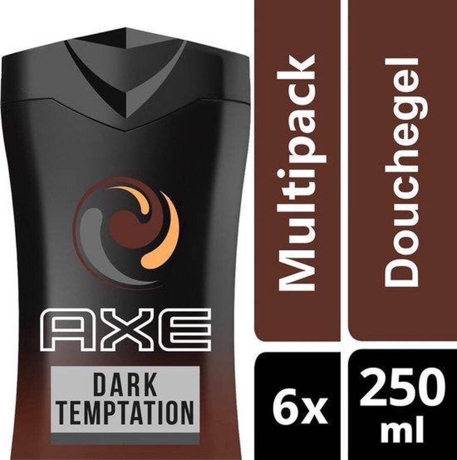 Axe Dark Temptation FIFA Limited Edition 3-in-1 douchegel 6 x 250 ml
