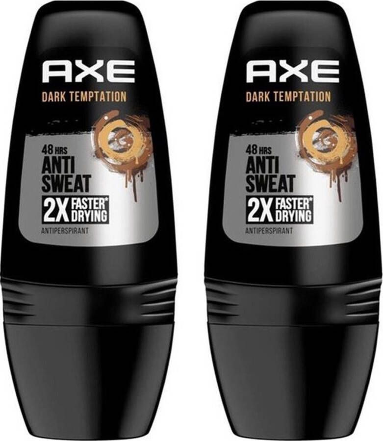 Axe Deo Roller Dark Temptation Dry 2 x 50 ml