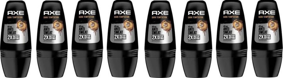 Axe Deo Roller Dark Temptation Dry 8 x 50 ml