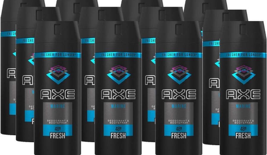 Axe Deo Spray 150 ml Marine Voordeelverpakking 18 stuks