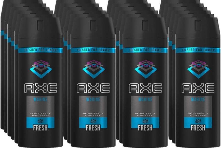 Axe Deo Spray 150 ml Marine Voordeelverpakking 24 stuks