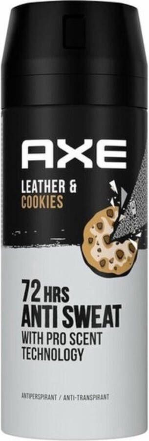 Axe Deo Spray 72H Dry Leather & Cookies 150 ml