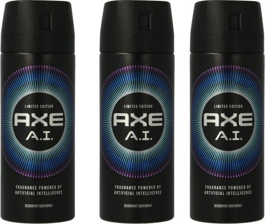 Axe Deo Spray A.I. 3 x 150 ml